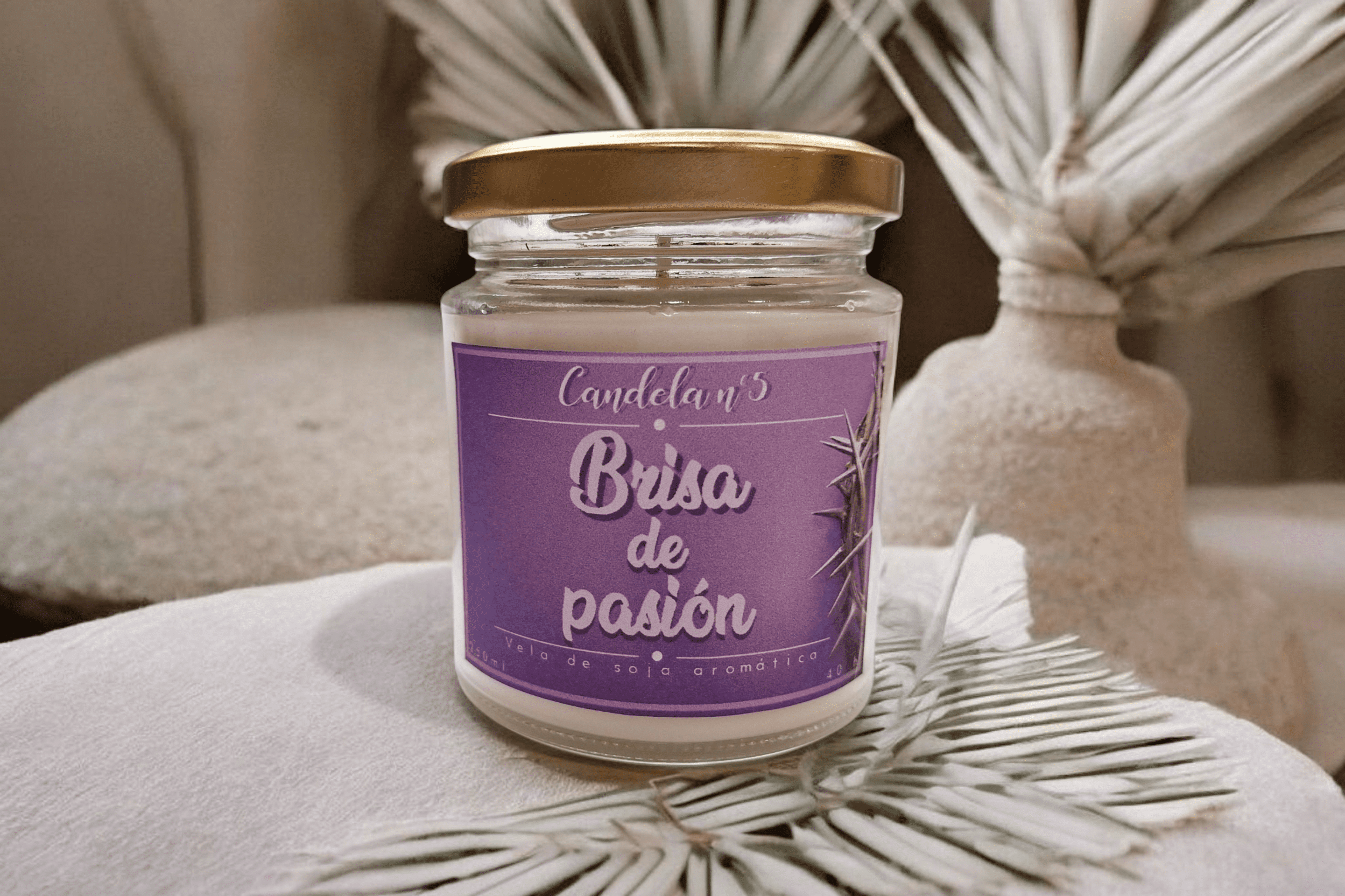 Vela aromática 💜Brisa de pasión✝️ - 2